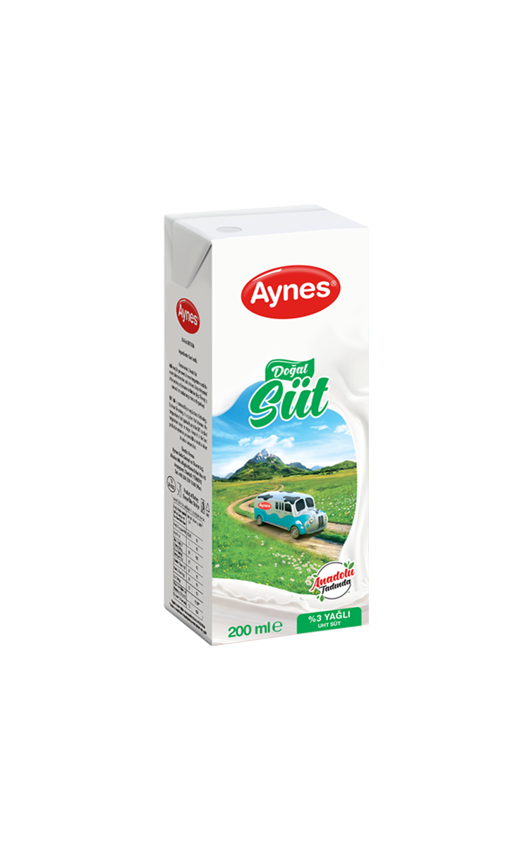 Süt 200 ML UHT Tam Yağlı