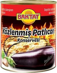 Baktat Baktat 2.9 kg Közlenmiş Patlıcan Konservesi